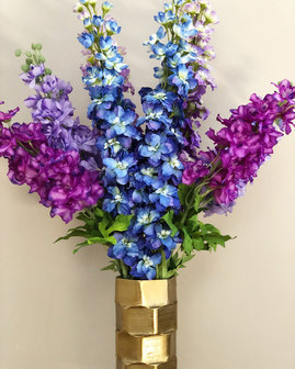 Delphinium kunstboeket - &lsquo;Delphinium Glory&rsquo;